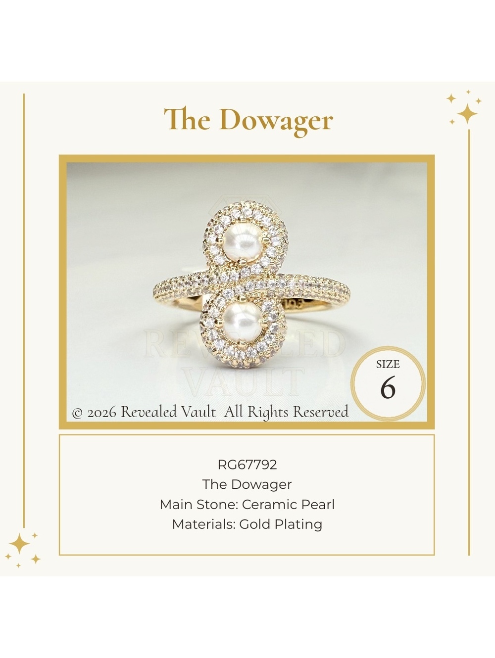 The Dowager - Size 6 - OG